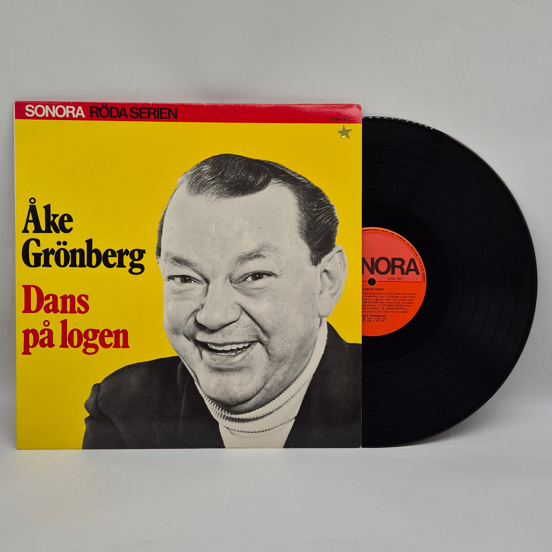 Retro vinylskiva Dans på logen Åke Grönberg