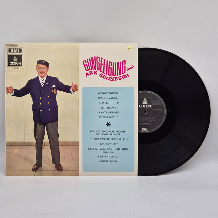 Åke Grönberg Retro Vinylskiva EMI-Odeon