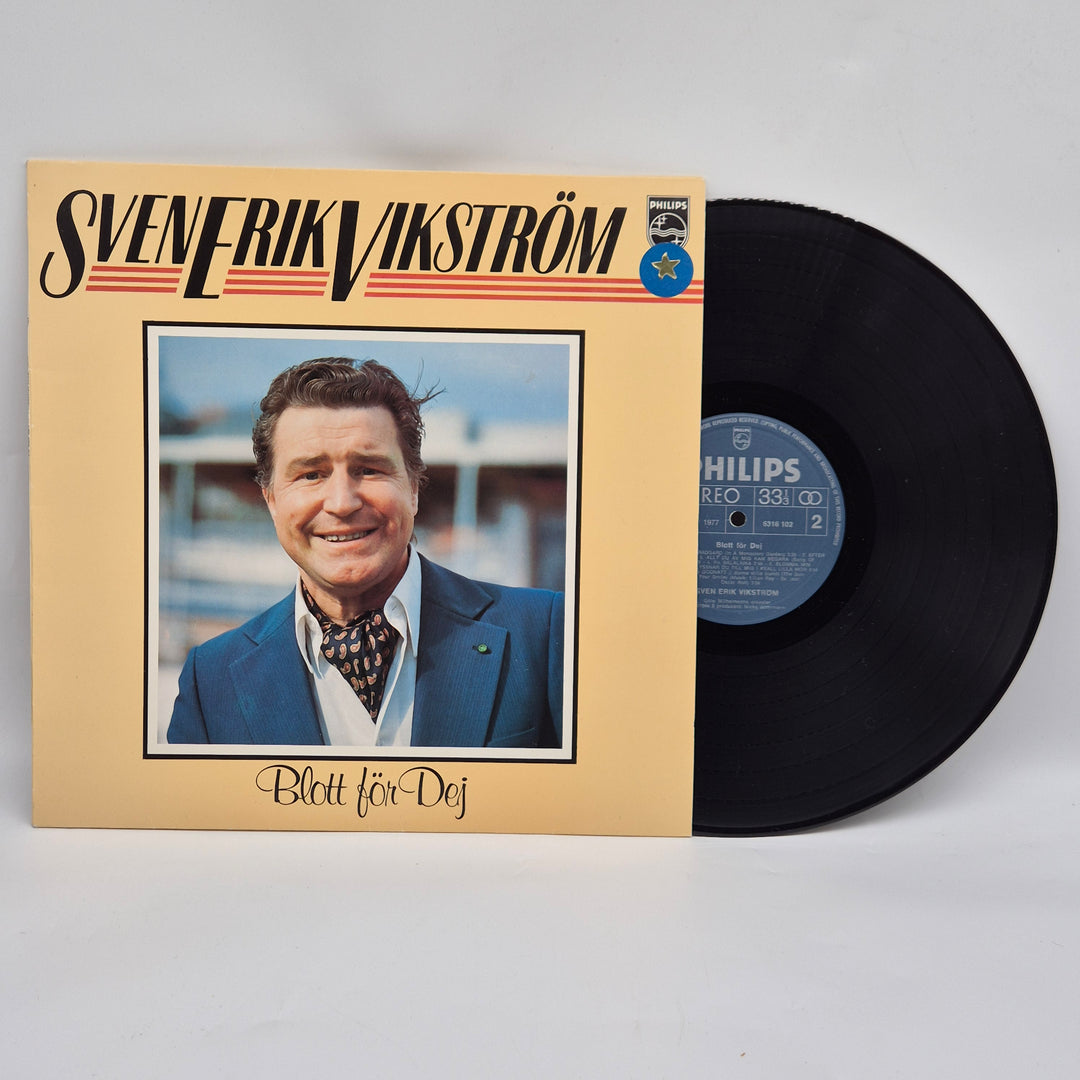 Retro vinylskiva Sven-Erik Vikström Blott för Dej