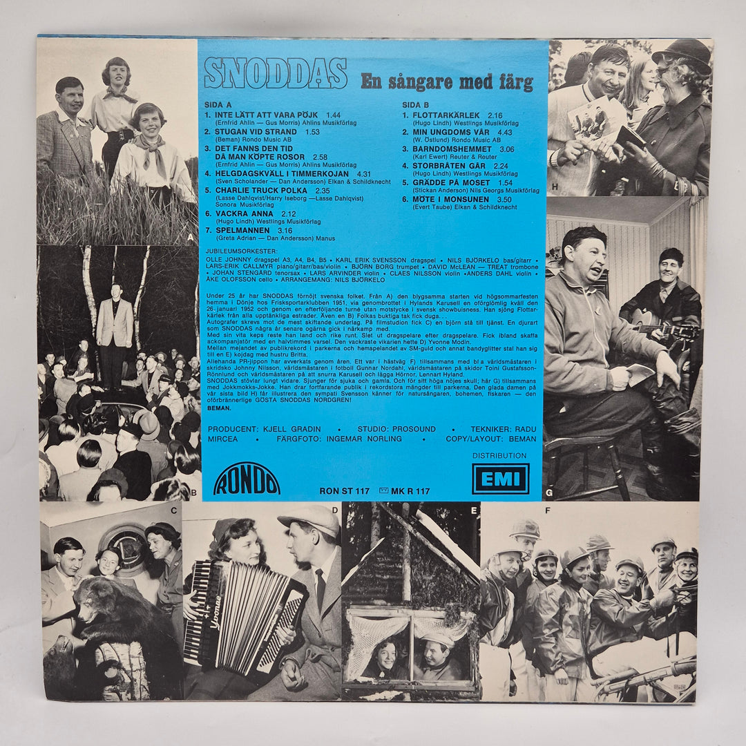 Retro vinylskiva Snoddas jubileumsedition klassiker