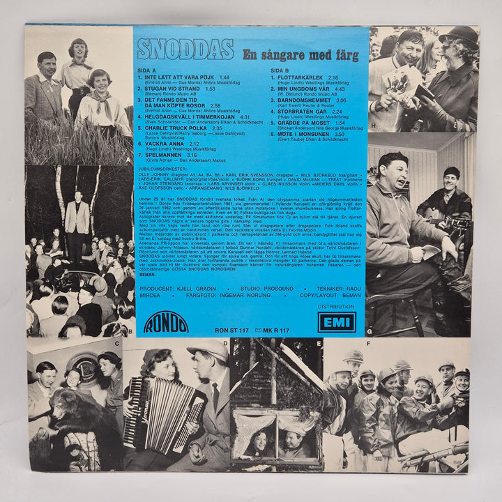 Retro vinylskiva Snoddas jubileumsedition klassiker