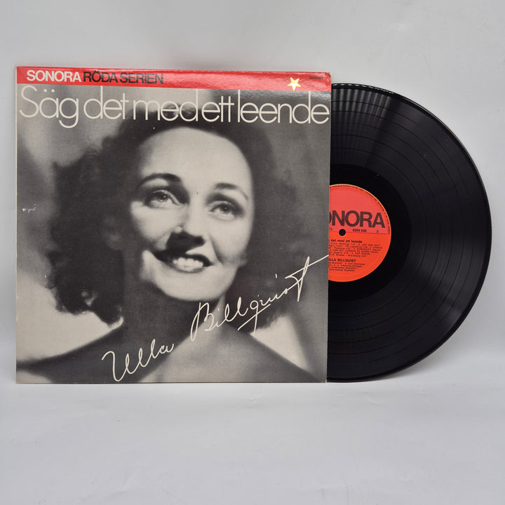 Retro vinylskiva Ulla Billquist Sonora