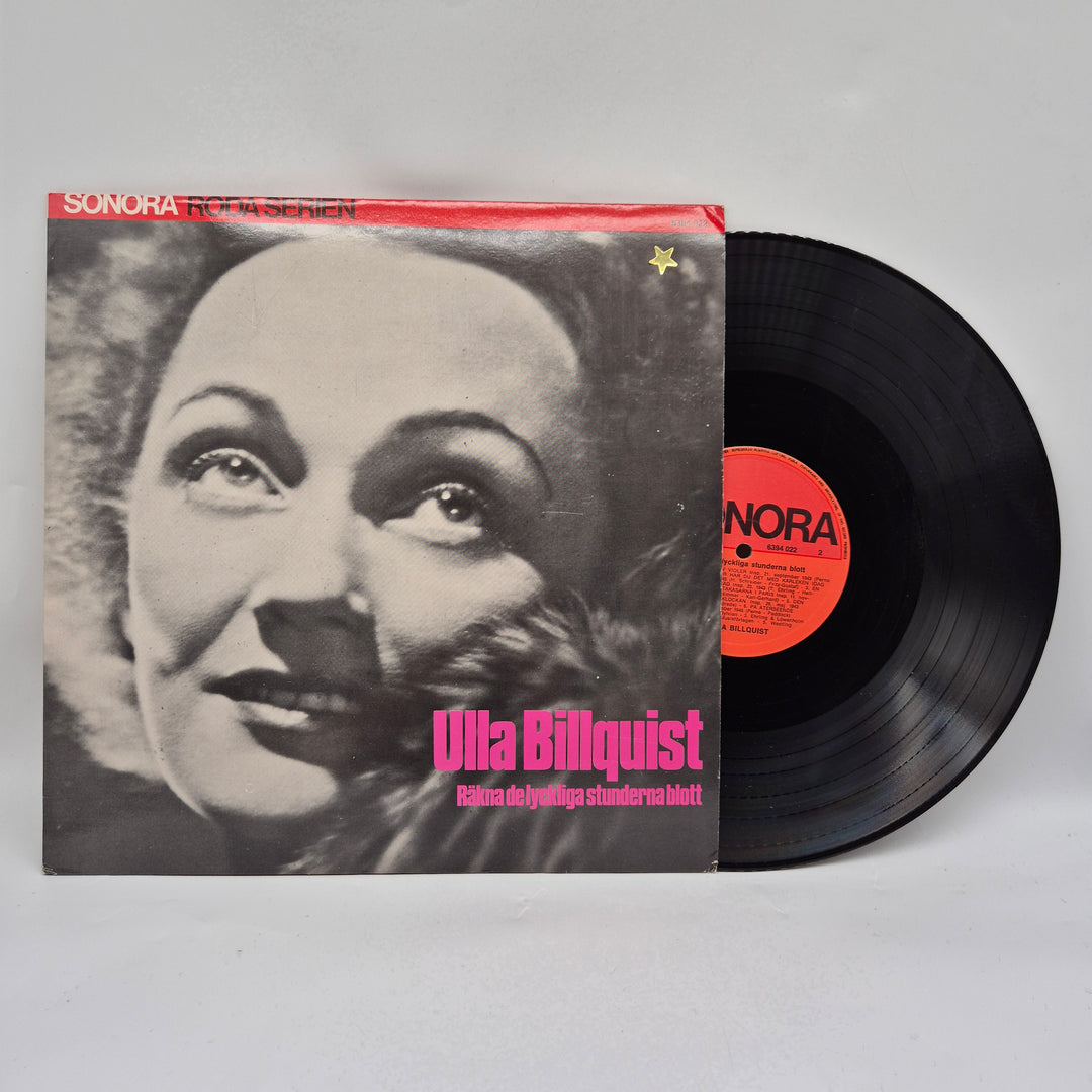 Ulla Billquist Retro LP-skiva Vinyl 1940-tal