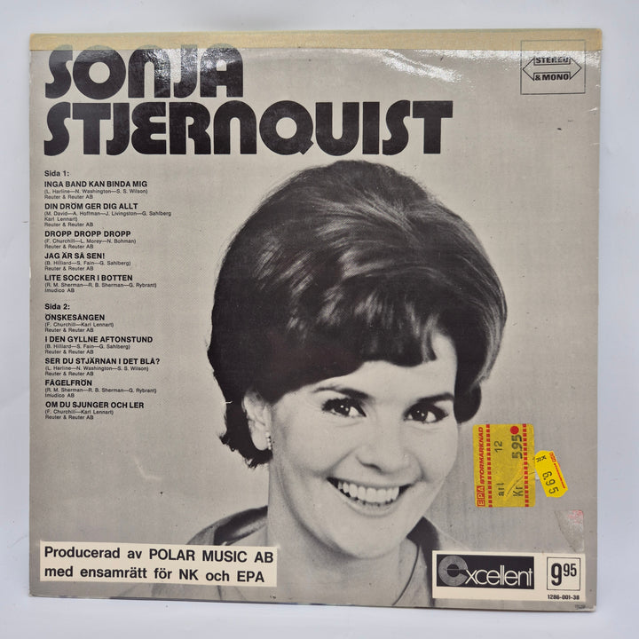 Retro vinyl av Sonja Stjernquist från Polar Music