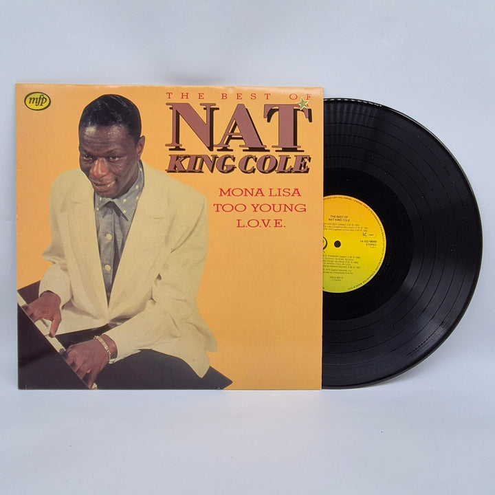 The Best of Nat King Cole vinyl retro