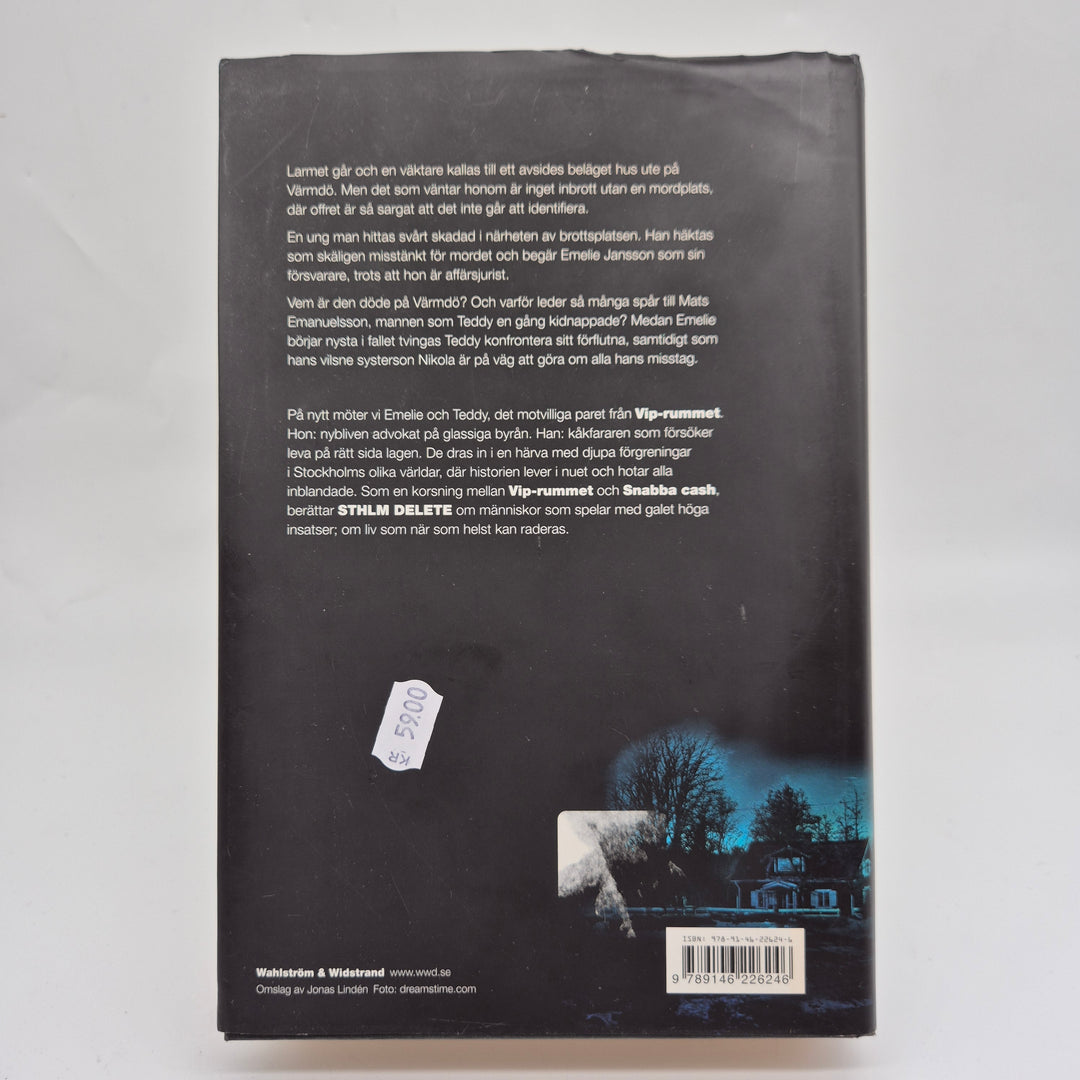 Spännande thrillerbok av Jens Lapidus