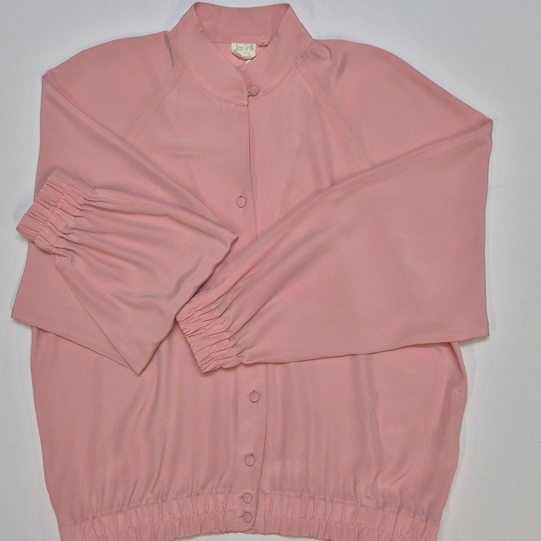 Pastellrosa blus Janní California elegant storlek 36
