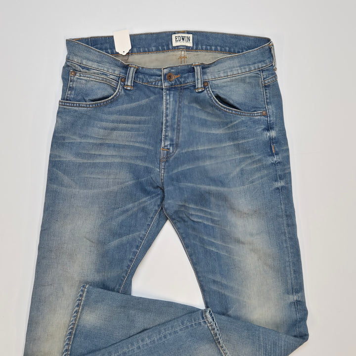 Edwin Slim Fit Jeans Blå Denim