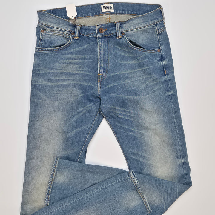 Edwin Slim Fit Jeans Blå Denim