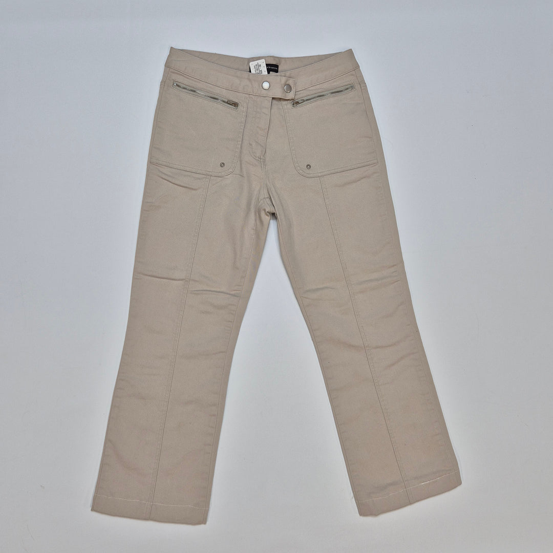 Elegant Beige Lindex Dambyxor Storlek 40