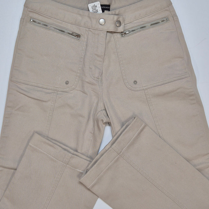 Elegant Beige Lindex Dambyxor Storlek 40