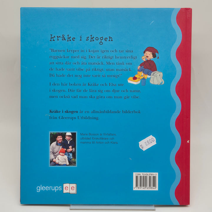 Kråke i skogen barnbok i mycket gott skick