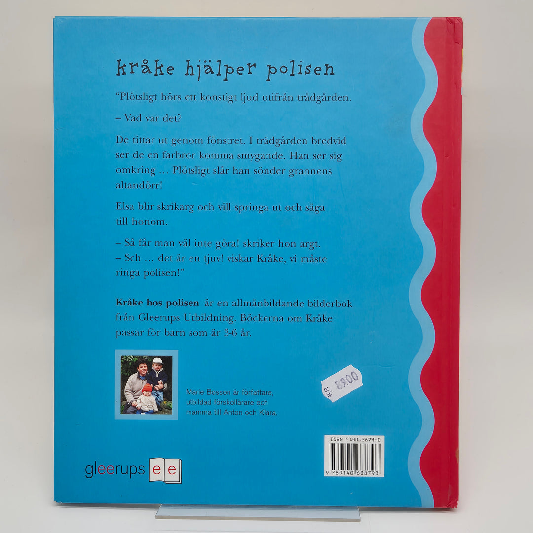 Barnbok Kråke Hjälper Polisen från Gleerups
