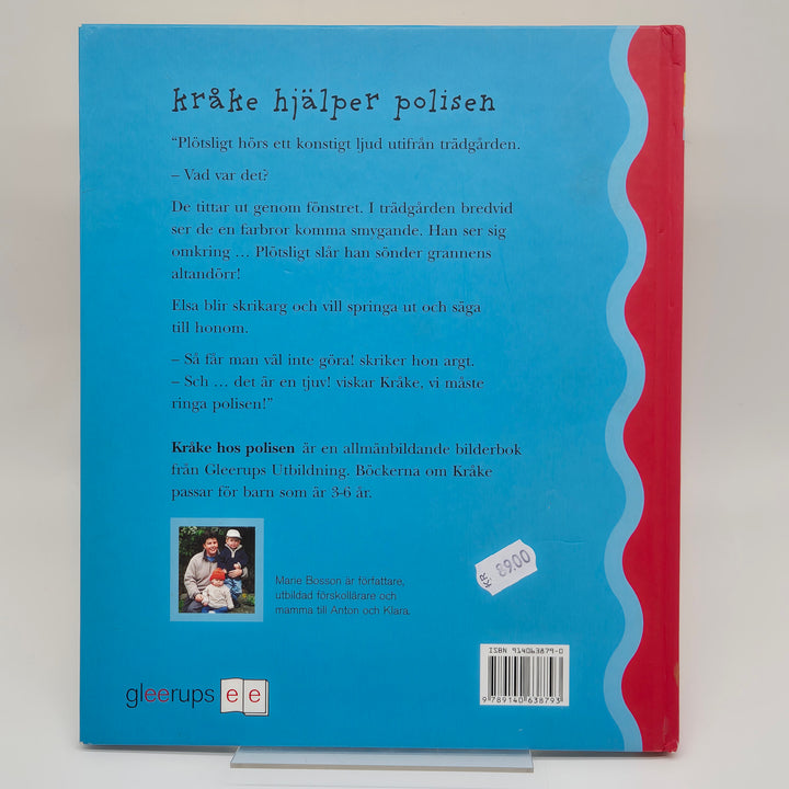 Barnbok Kråke Hjälper Polisen från Gleerups