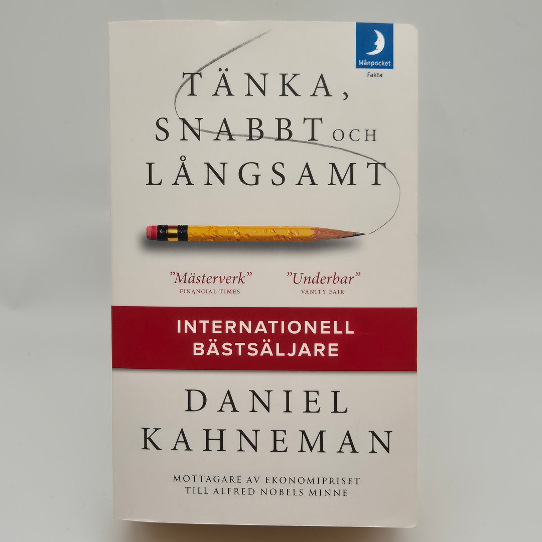Begagnad bok Tänka Snabbt Långsamt i gott skick