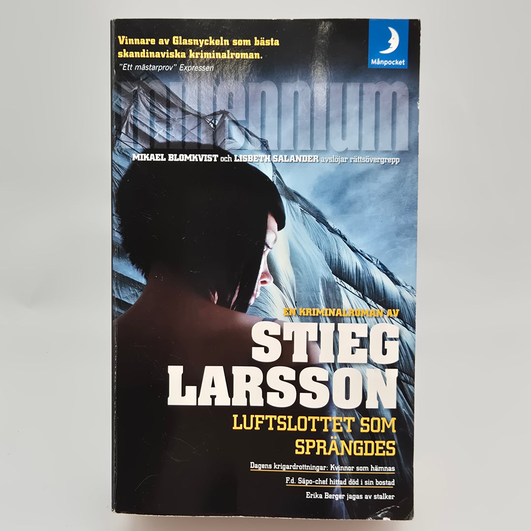 Stieg Larsson Millennium Luftslottet Månpocket Begagnad