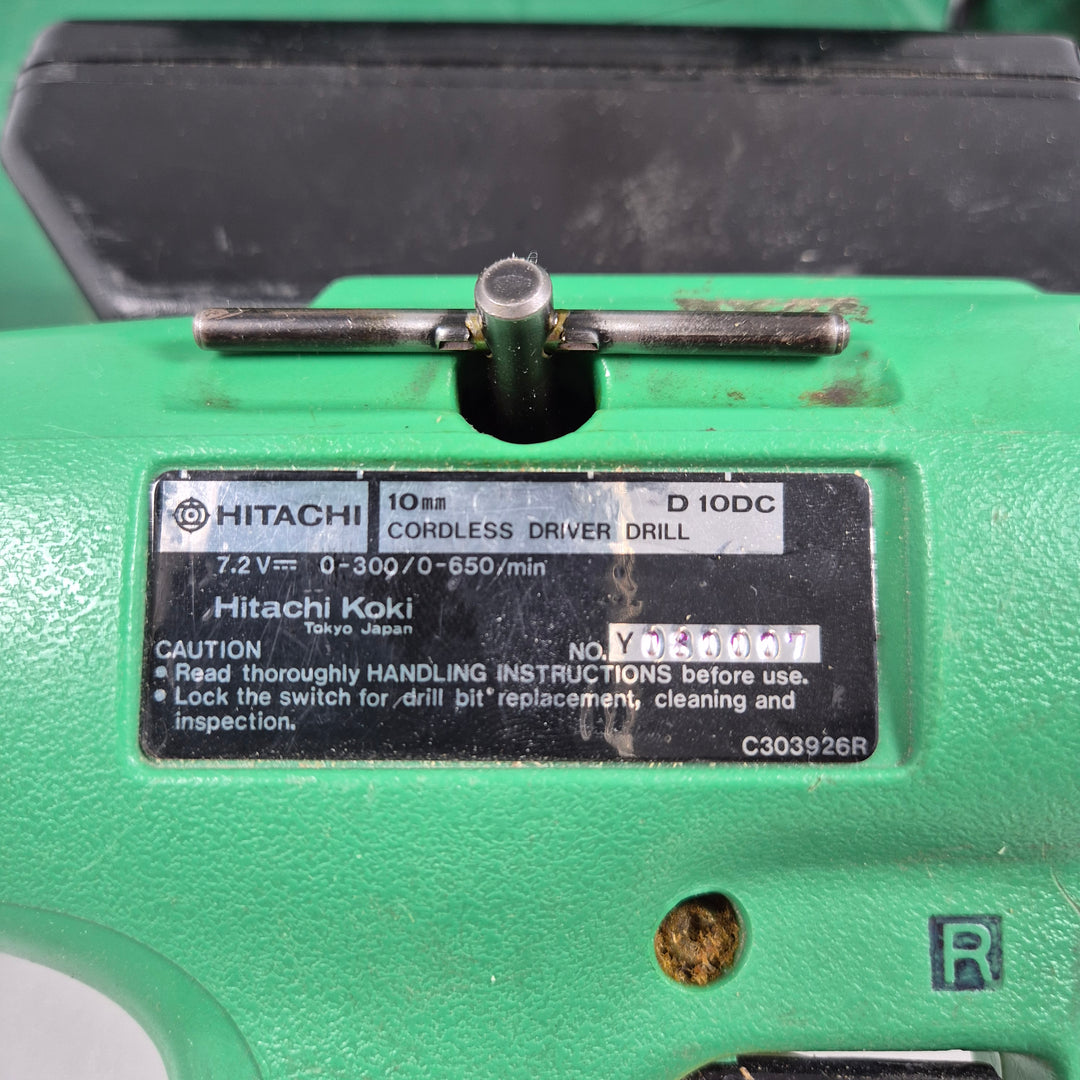 Hitachi sladdlös borr D10DC i mycket gott skick