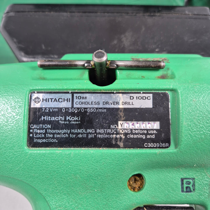 Hitachi sladdlös borr D10DC i mycket gott skick