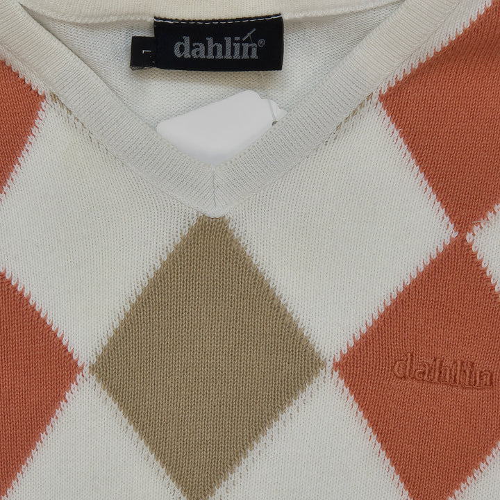 Dahlin herrtröja retro rutmönster elegant Medium