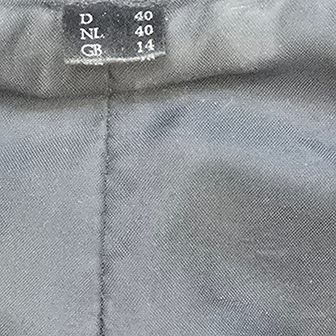 Retro läderjacka med eleganta detaljer