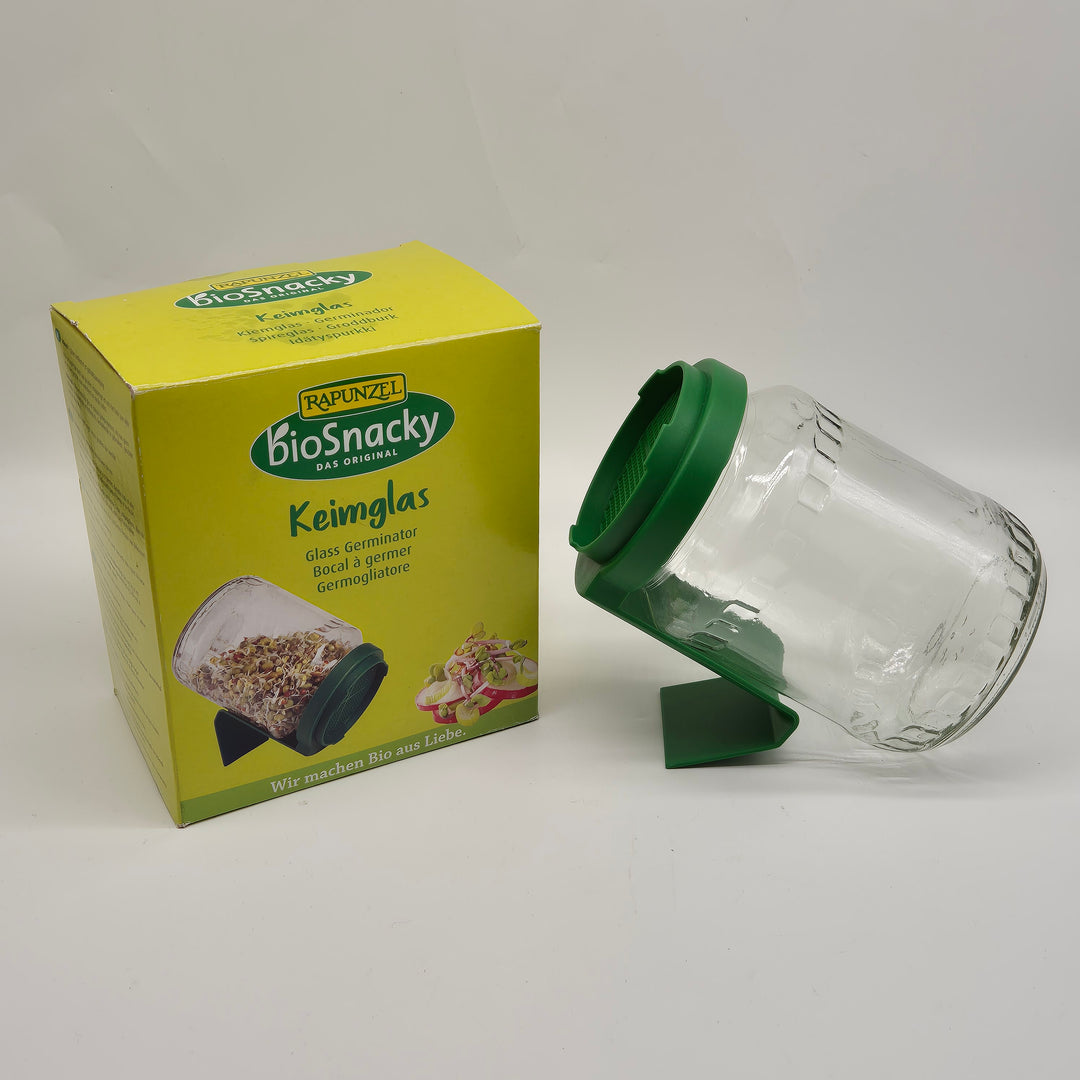 Groddburk Rapunzel i glas och plast