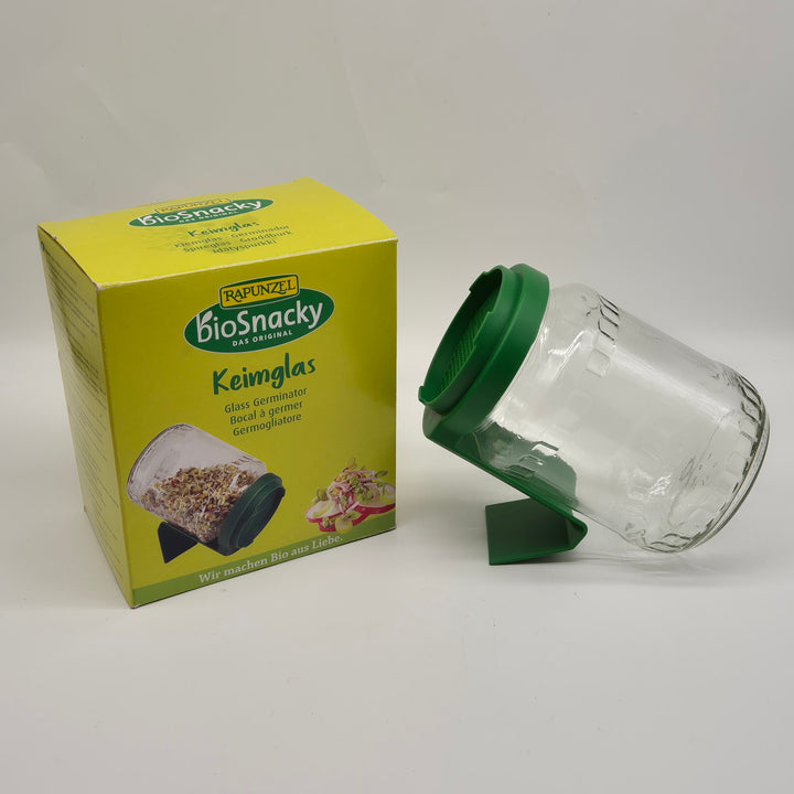 Groddburk Rapunzel i glas och plast