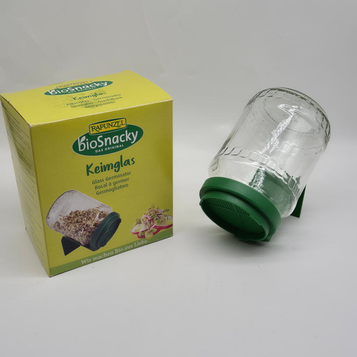 Groddburk Rapunzel i glas och plast