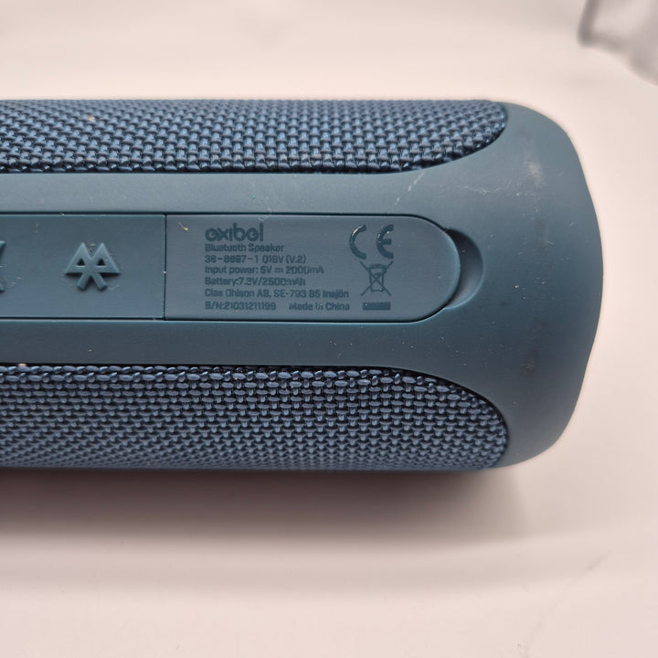 Blå Exibel Bluetooth-högtalare i gott skick