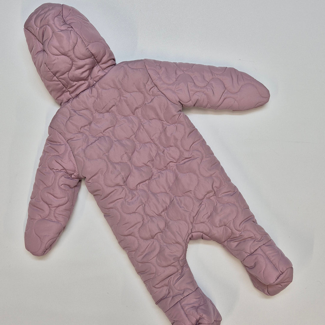 Mysig lila vinteroverall för baby från Primark