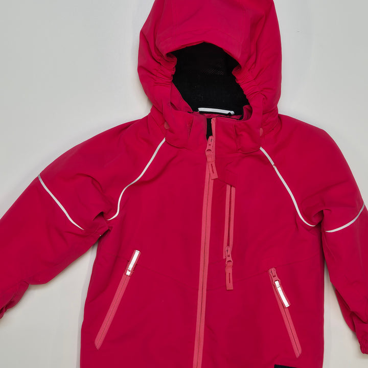 Rosa barnjacka Polarn O. Pyret hållbar