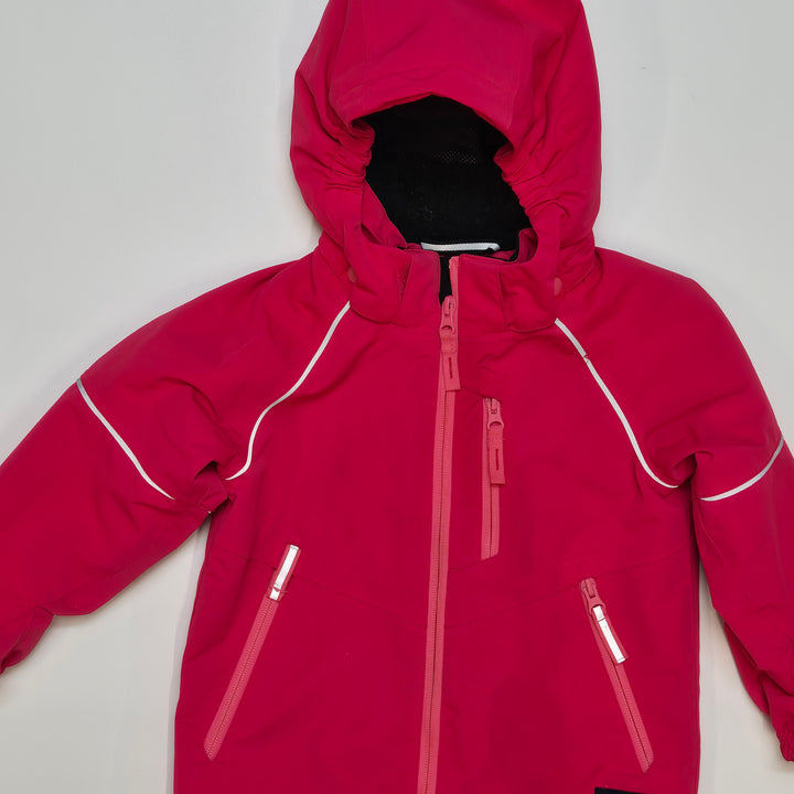 Rosa barnjacka Polarn O. Pyret hållbar