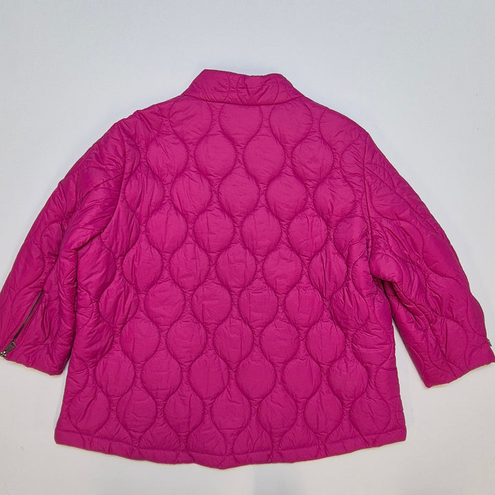 Quiltad jacka i fuchsia – L’MIX, storlek 3XL