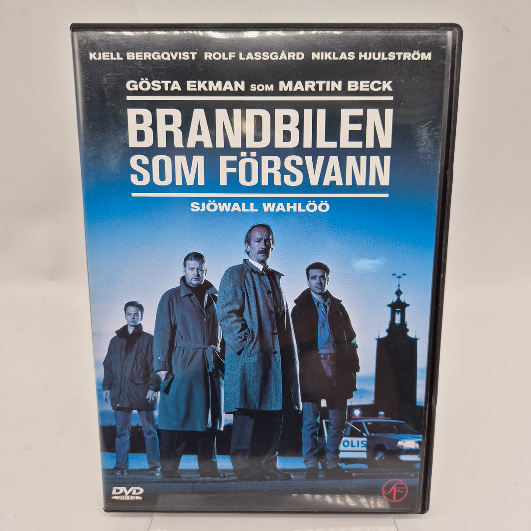 Martin Beck DVD Brandbilen som Försvann Retro