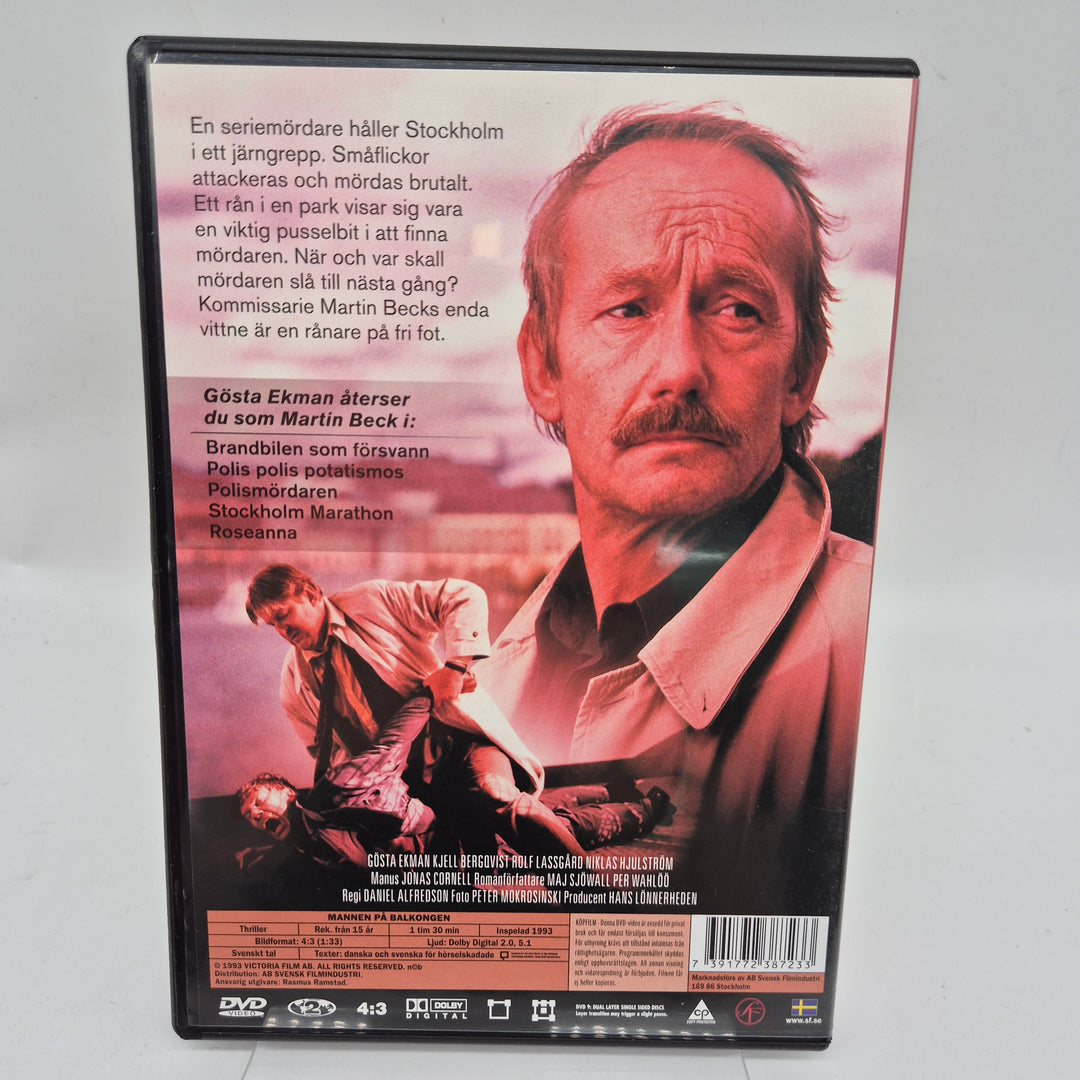 Klassisk Martin Beck DVD i mycket gott skick