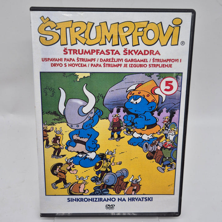 Smurfarna DVD Retro Äventyr Begagnad