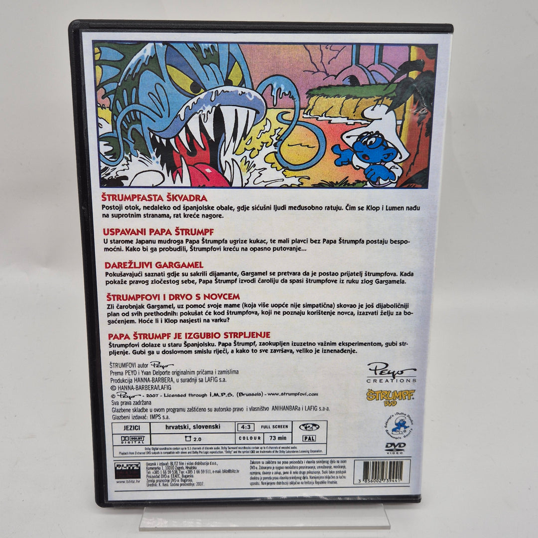 Smurfarna DVD Retro Äventyr Begagnad