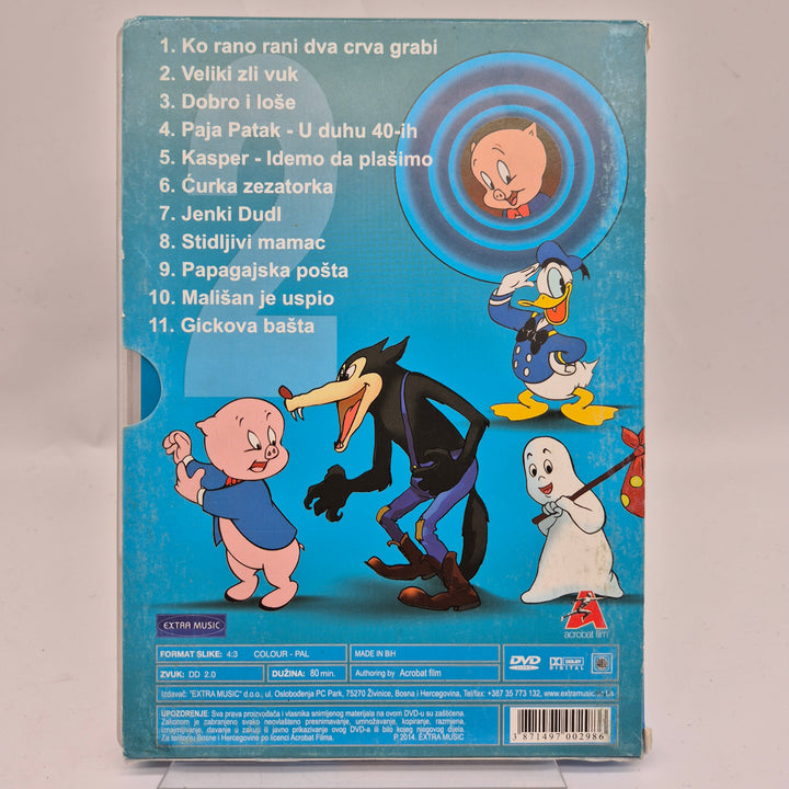 Tidlös Animerad Klassikersamling på DVD
