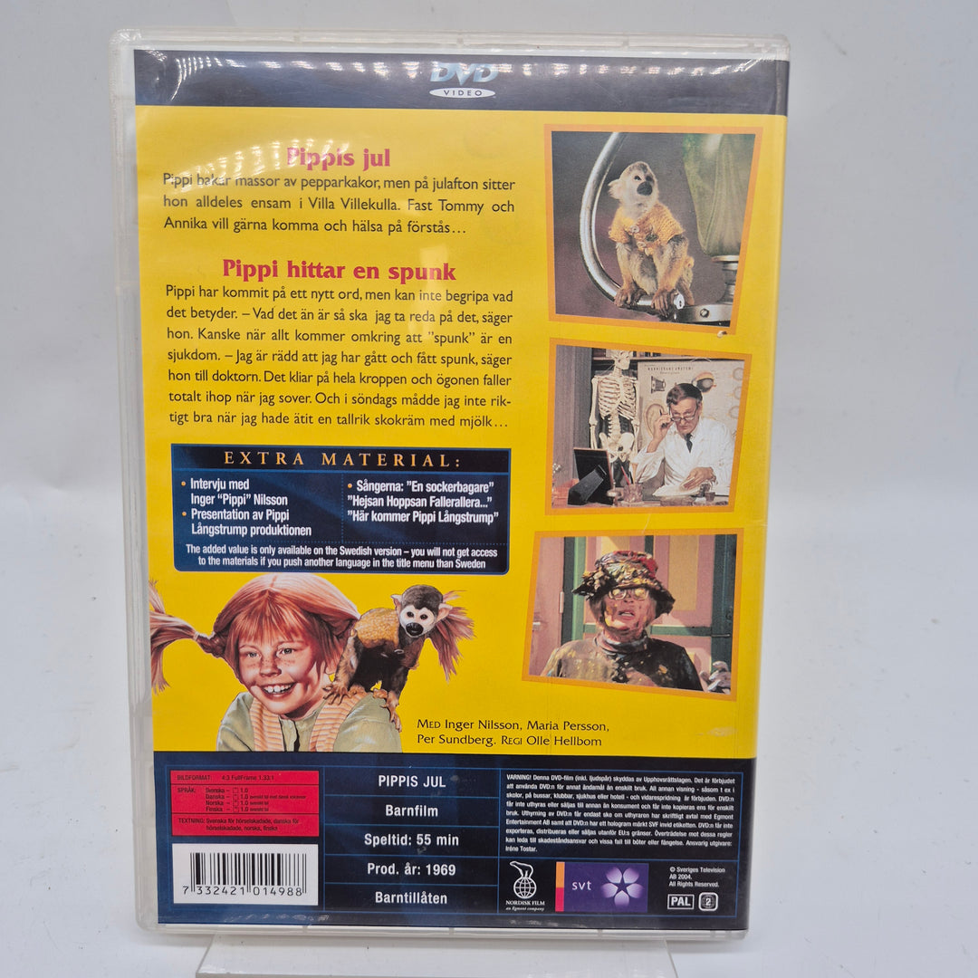 Pippi Långstrump DVD Retro Klassisk 1969