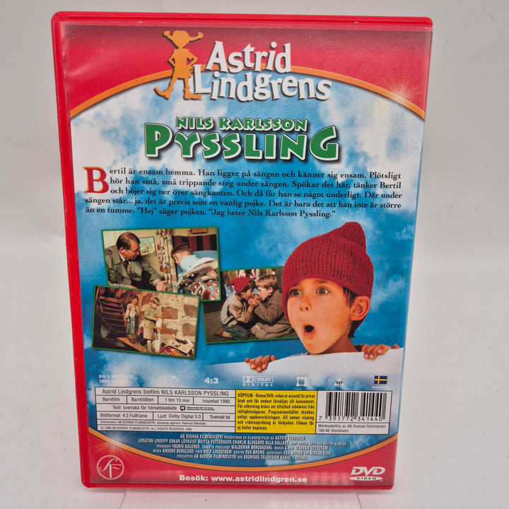Nils Karlsson Pyssling DVD Retro Astrid Lindgren