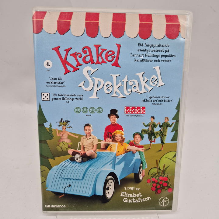 Kråkel Spektakel DVD Familjefilm Begagnad