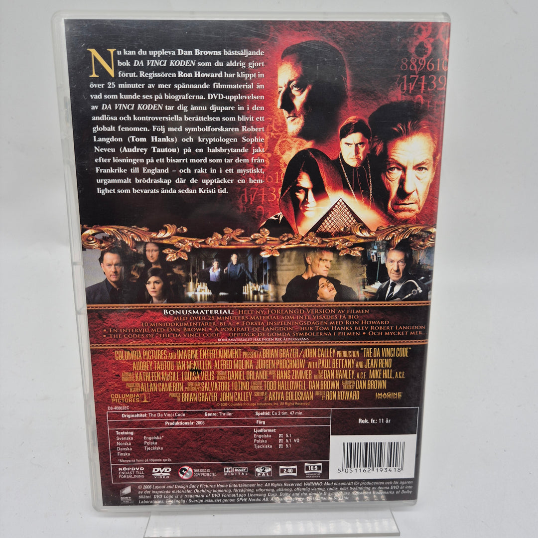Da Vinci Koden DVD Extended Cut