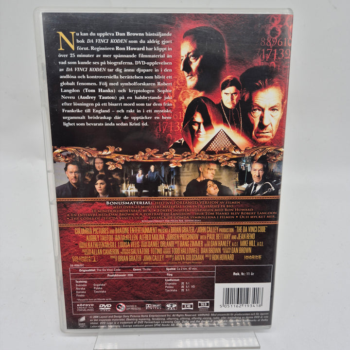 Da Vinci Koden DVD Extended Cut