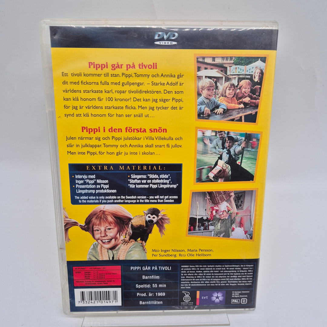 Pippi Långstrump DVD Retro Klassiker Barnfilm