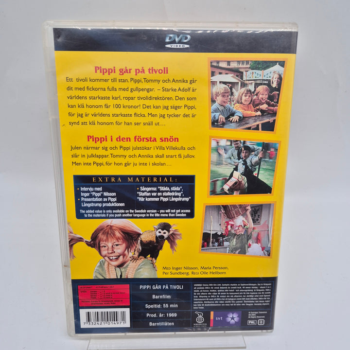 Pippi Långstrump DVD Retro Klassiker Barnfilm