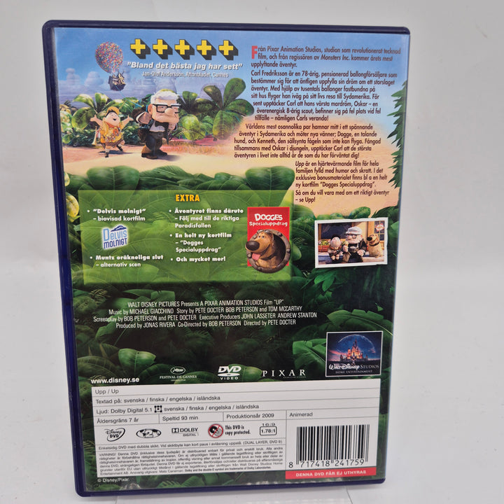 Disney Pixar "Upp" DVD Familjevänlig Begagnad