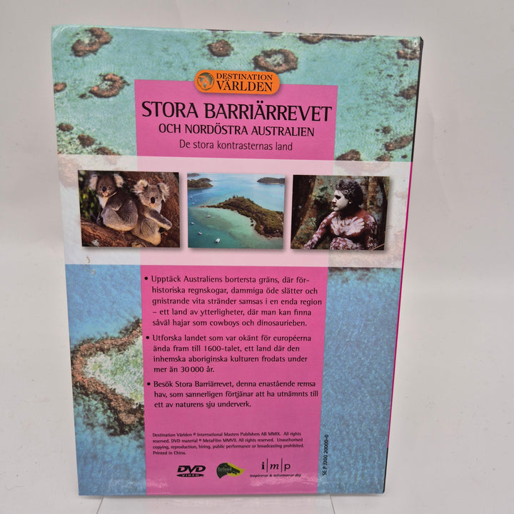 DVD Stora Barriärrevet Destination Världen