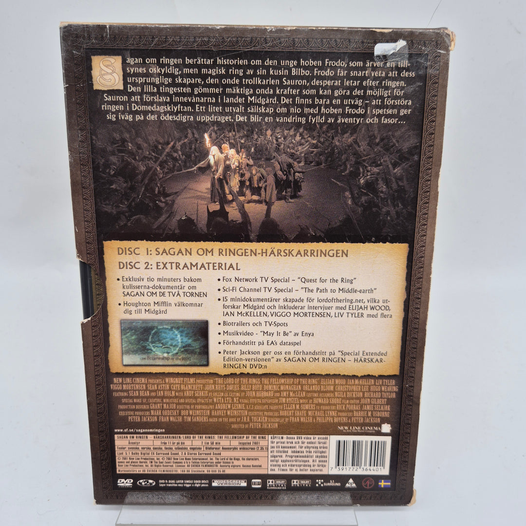 Sagan om Ringen DVD Kultfilm Retro
