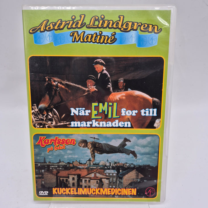 Astrid Lindgren Samlardubbel-DVD i Mycket Gott Skick