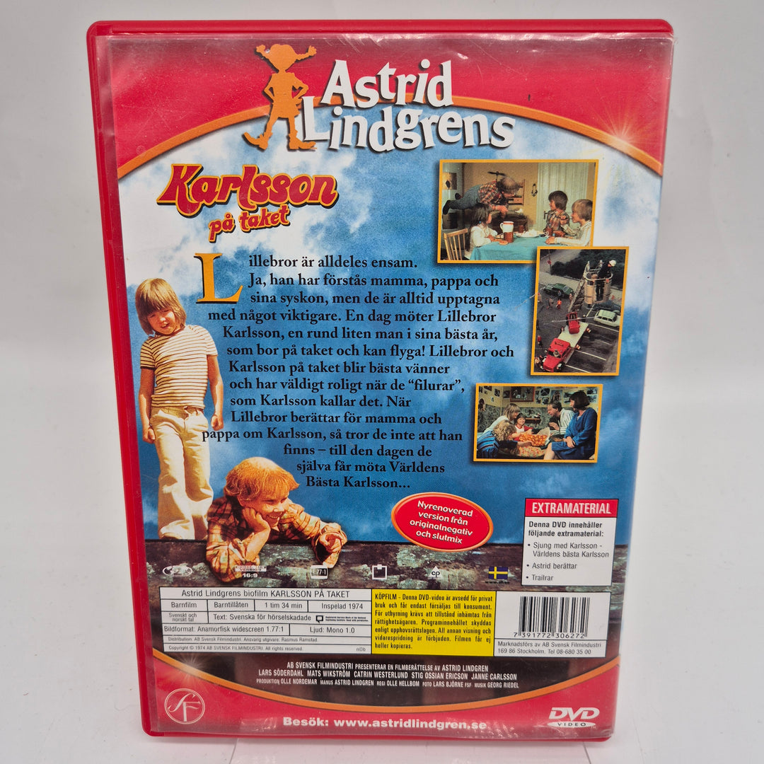 Karlsson på Taket DVD Retro Klassiker
