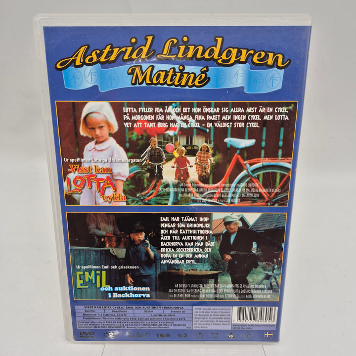 Klassisk Astrid Lindgren DVD i mycket gott skick
